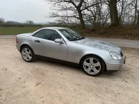 Gebraucht Mercedes SLK200 136 PS (100 kW) 1999 Silber Cabrio