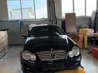 Gebraucht Mercedes C180 143 PS (105 kW) 2007 Blau Coupé