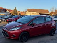 Gebraucht Ford Fiesta Trend 60 PS (44 kW) 2009 Rot Kleinwagen