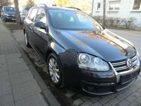 Gebraucht VW Golf V Comfortline 122 PS (89 kW) 2009 Bluegraphit perleffekt Kombi