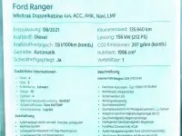 Gebraucht Ford Ranger Wildtrack 212 PS (155 kW) 2021 Schwarz Pickup