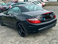 Gebraucht Mercedes SLK200 AMG line 184 PS (135 kW) 2015 Schwarz Cabrio