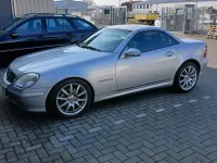 Gebraucht Mercedes SLK200 167 PS (122 kW) 2003 Silber Cabrio