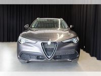 Gebraucht Alfa Romeo Stelvio Super 200 PS (147 kW) 2021 Beige (colore esterno (grigio vesuvio, metallic) met) SUV