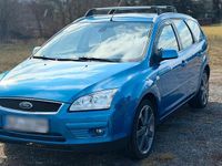 Gebraucht Ford Focus Titanium 136 PS (100 kW) 2005 Blau Kombi