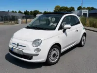 Gebraucht Fiat 500 Lounge 69 PS (50 kW) 2010 Weiß
