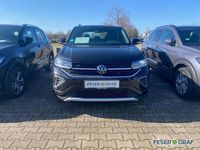 Gebraucht VW T-Cross R-line 116 PS (85 kW) 2024 Deep black perleffekt SUV