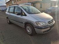 Gebraucht Opel Zafira Basis 97 PS (71 kW) 2003 Silber Van / Kleinbus