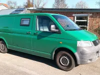 Gebraucht VW T5 131 PS (96 kW) 2003 Grün Van