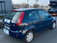 Gebraucht Ford Fiesta 2008 Blau Kleinwagen