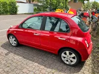 Gebraucht Nissan Micra 65 PS (47 kW) 2010 Rot Kleinwagen