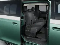 Neu VW ID. Buzz Comfortline 210 kW (286 PS) 2026 Candyweiß/bay leaf green metall Van / Kleinbus