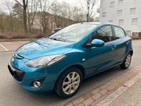Gebraucht Mazda 2 75 PS (55 kW) 2012 Blau Kleinwagen