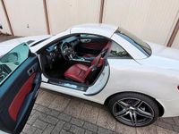 Gebraucht Mercedes SLK350 306 PS (225 kW) 2011 Weiß Cabrio