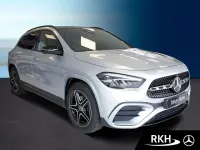 Gebraucht Mercedes GLA200 AMG line 163 PS (119 kW) 2026 Lack hightechsilber SUV