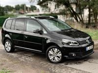 Gebraucht VW Touran Life 140 PS (102 kW) 2014 Schwarz Van / Kleinbus