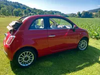 Gebraucht Fiat 500C 85 PS (62 kW) 2013 Rot Cabrio