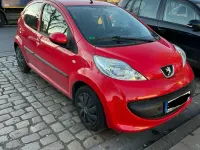 Gebraucht Peugeot 107 68 PS (50 kW) 2007 Rot Kleinwagen