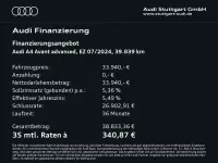 Gebraucht Audi A4 Advanced 204 PS (150 kW) 2024 Manhattangrau metallic Kombi