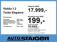 Gebraucht Opel Mokka Elegance 101 PS (74 kW) 2024 Diamant schwarz SUV
