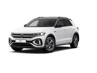 Gebraucht VW T-Roc R-line 150 PS (110 kW) 2024 Pure white/schwarz SUV