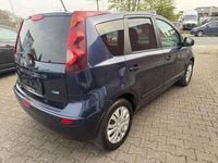 Gebraucht Nissan Note Acenta 88 PS (64 kW) 2010 Blau Kleinwagen
