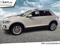 Gebraucht VW T-Roc Life 110 PS (80 kW) 2022 Pure white SUV