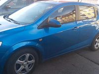 Gebraucht Chevrolet Aveo 50 PS (36 kW) 2011 Blau Kleinwagen