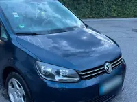 Gebraucht VW Touran 105 PS (77 kW) 2012 Blau Van / Kleinbus