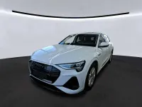 Gebraucht Audi e-tron S-Line 230 kW (313 PS) 2022 Gletscherweiß metallic SUV