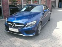 Gebraucht Mercedes C200 AMG line 184 PS (135 kW) 2018 Blau Cabrio