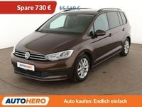 Gebraucht VW Touran Comfortline 110 PS (80 kW) 2016 Braun Van / Kleinbus