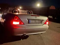 Gebraucht Mercedes SLK230 193 PS (141 kW) 1998 Silber Cabrio