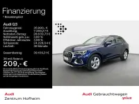 Gebraucht Audi Q3 Advanced 150 PS (110 kW) 2025 Navarrablau metallic SUV