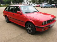 Gebraucht BMW 325 170 PS (125 kW) 1990 Rot Kombi