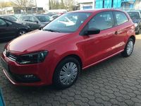Gebraucht VW Polo Trendline 60 PS (44 kW) 2016 Rot Kleinwagen