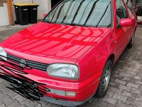 Gebraucht VW Golf III 55 PS (40 kW) 1997 Rot Kleinwagen