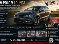 Gebraucht VW Polo LOUNGE 60 PS (44 kW) 2015 Braun Kleinwagen