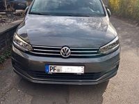 Gebraucht VW Touran Highline 150 PS (110 kW) 2017 Grau Van / Kleinbus