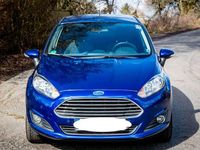 Gebraucht Ford Fiesta SYNC Edition 101 PS (74 kW) 2014 Blau Kleinwagen