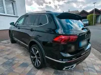 Gebraucht VW Tiguan Allspace R-line 200 PS (147 kW) 2022 Schwarz SUV