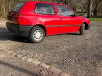 Brugt VW Golf III 75 HK (55 kW) 1994 Rød Hatchback