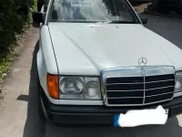 Brugt Mercedes E200 118 HK (86 kW) 1989 Hvid Sedan