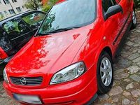 Gebraucht Opel Astra 101 PS (74 kW) 2002 Rot Kleinwagen