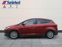 Gebraucht Ford C-MAX Titanium 125 PS (91 kW) 2017 Rot Van / Kleinbus