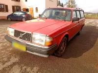 Gebraucht Volvo 240 79 PS (58 kW) 1992 Rot Kombi