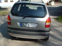 Gebraucht Opel Zafira 125 PS (91 kW) 2001 Silber Van / Kleinbus