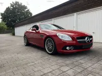 Gebraucht Mercedes SLK250 204 PS (150 kW) 2012 Rot Cabrio