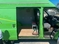 Gebraucht Ford Transit 85 PS (62 kW) 2007 Grün Van
