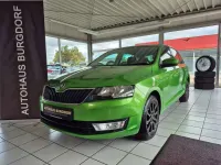 Gebraucht Skoda Rapid Ambition 105 PS (77 kW) 2014 Zelena rallye/rallye gruen Kleinwagen